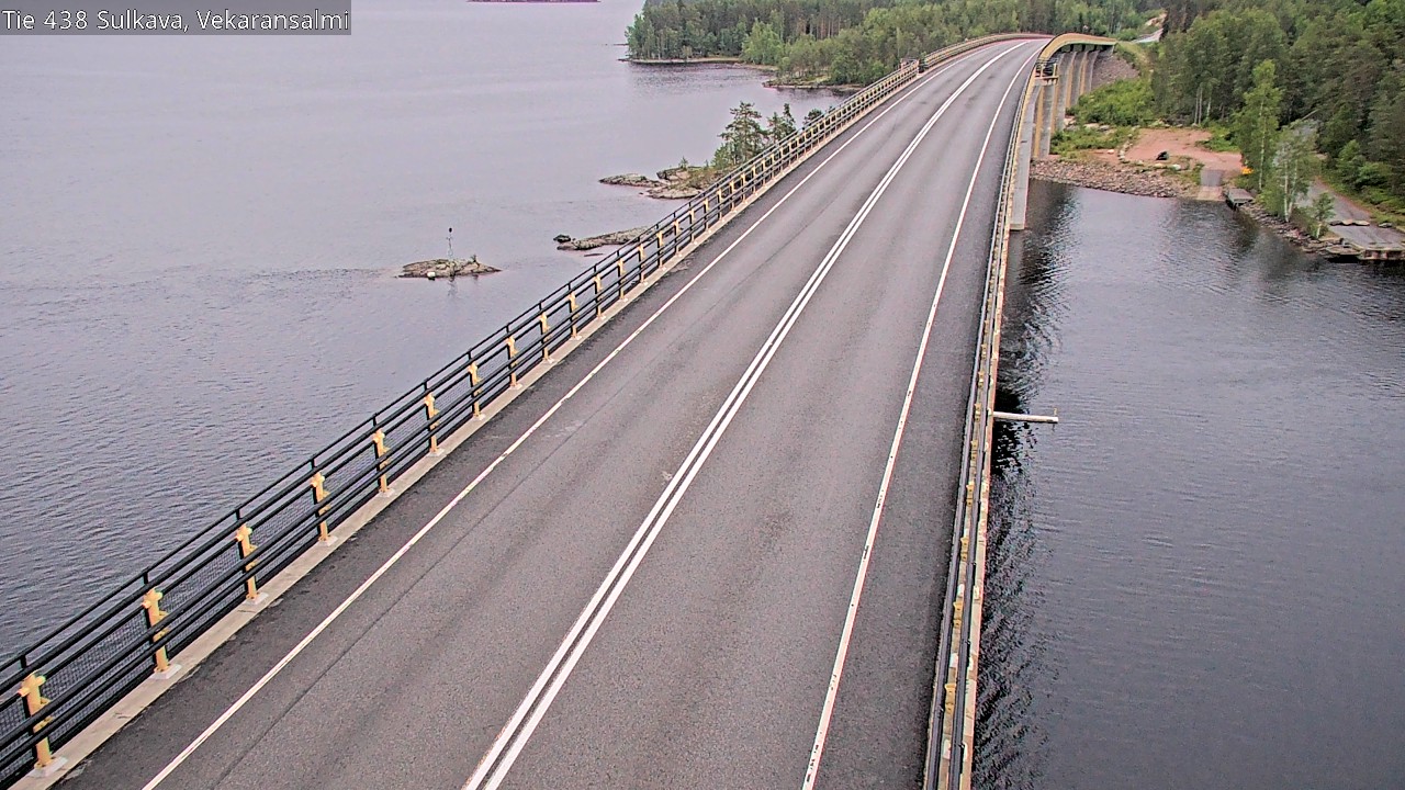 Kelikamerat Kuva Tie 438, Sulkava, Vekaransalmi, Sulkava, Etelä-Savo