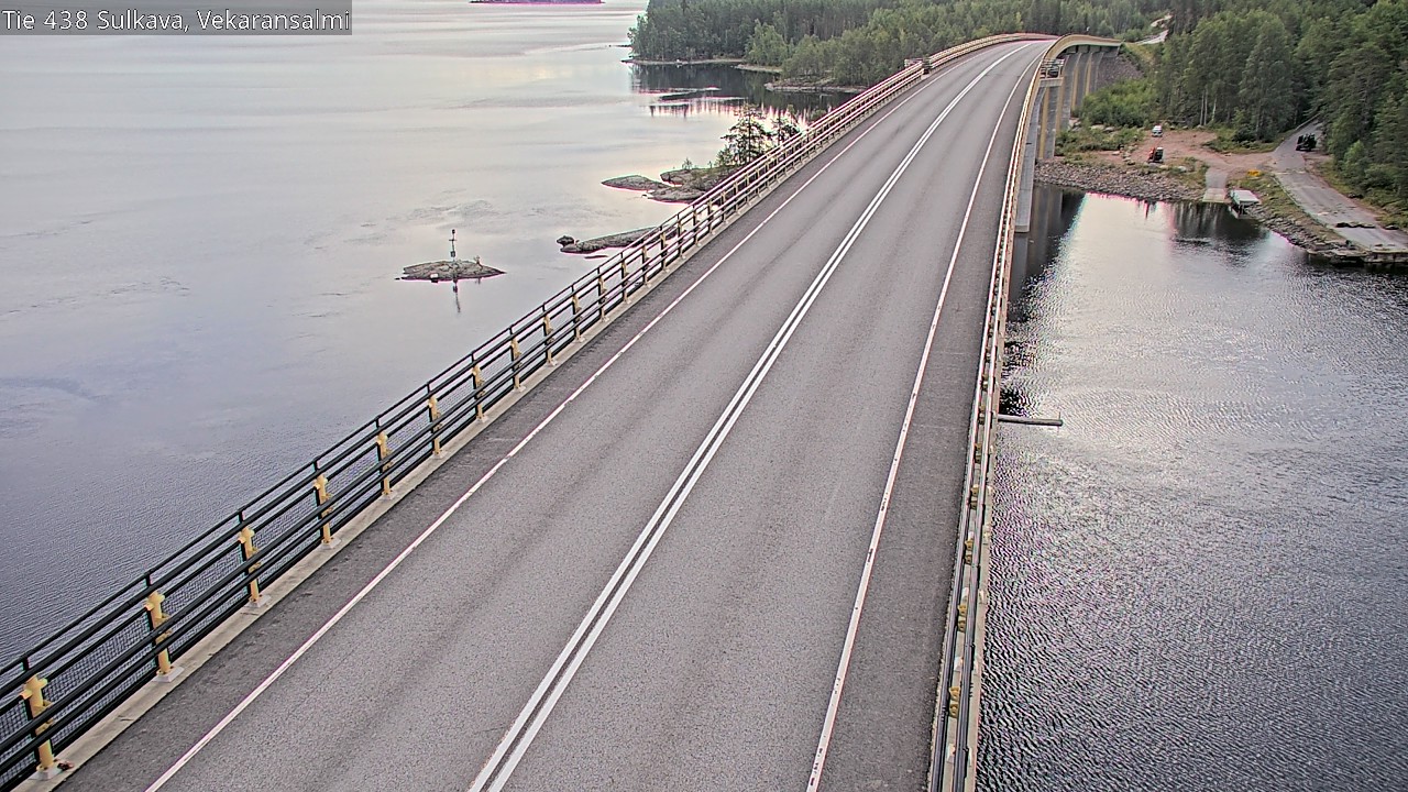Weather Camera Image Road 438, Sulkava, Vekaransalmi, Sulkava, Etelä-Savo