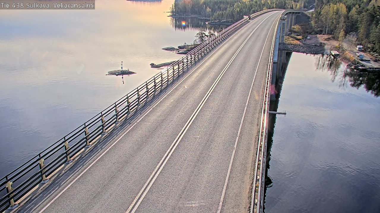 Weather Camera Image Road 438, Sulkava, Vekaransalmi, Sulkava, Etelä-Savo