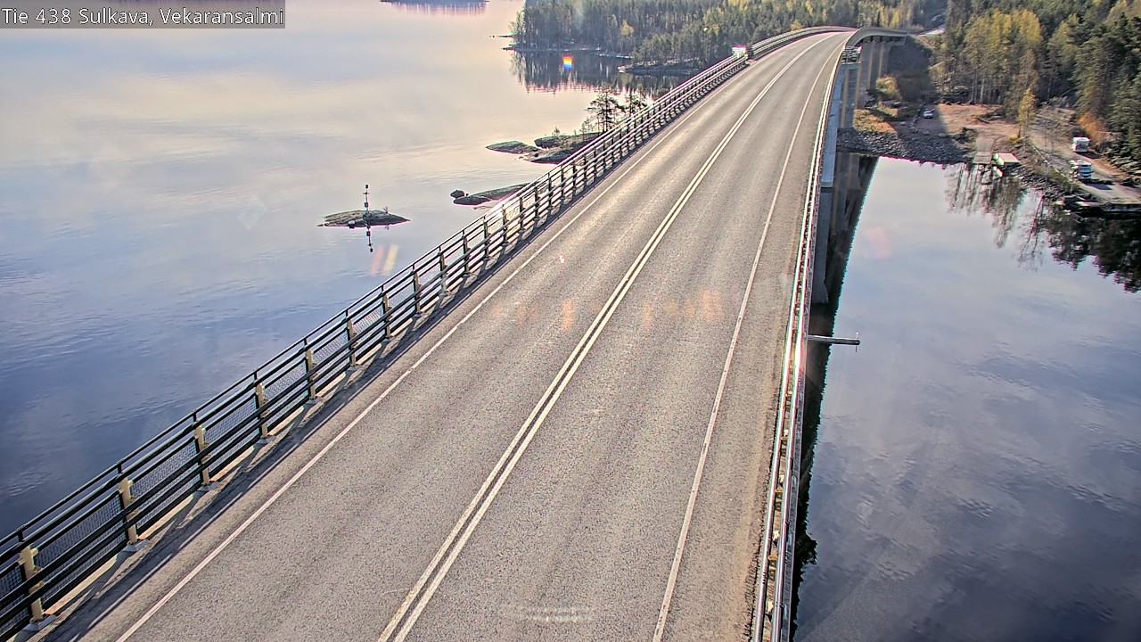 Weather Camera Image Road 438, Sulkava, Vekaransalmi, Sulkava, Etelä-Savo