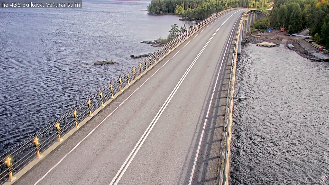 Weather Camera Image Road 438, Sulkava, Vekaransalmi, Sulkava, Etelä-Savo
