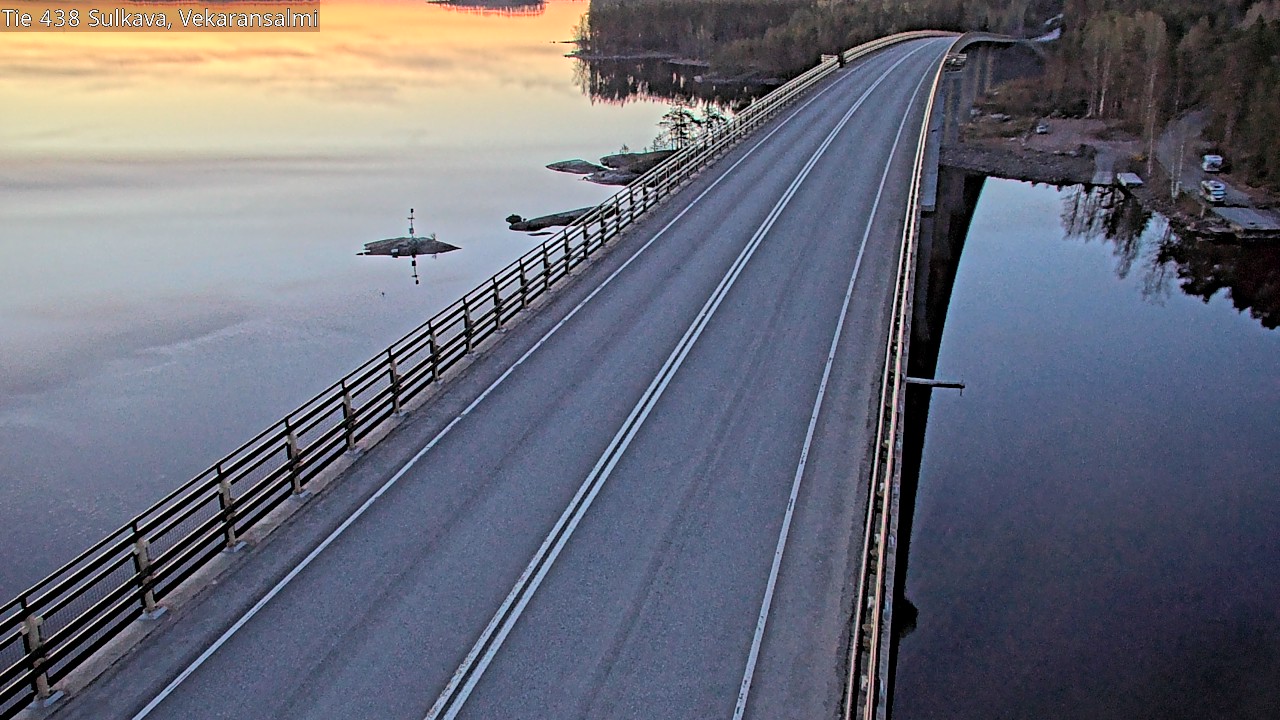 Weather Camera Image Road 438, Sulkava, Vekaransalmi, Sulkava, Etelä-Savo