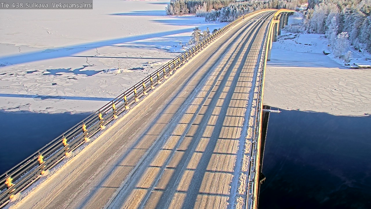 Weather Camera Image Road 438, Sulkava, Vekaransalmi, Sulkava, Etelä-Savo