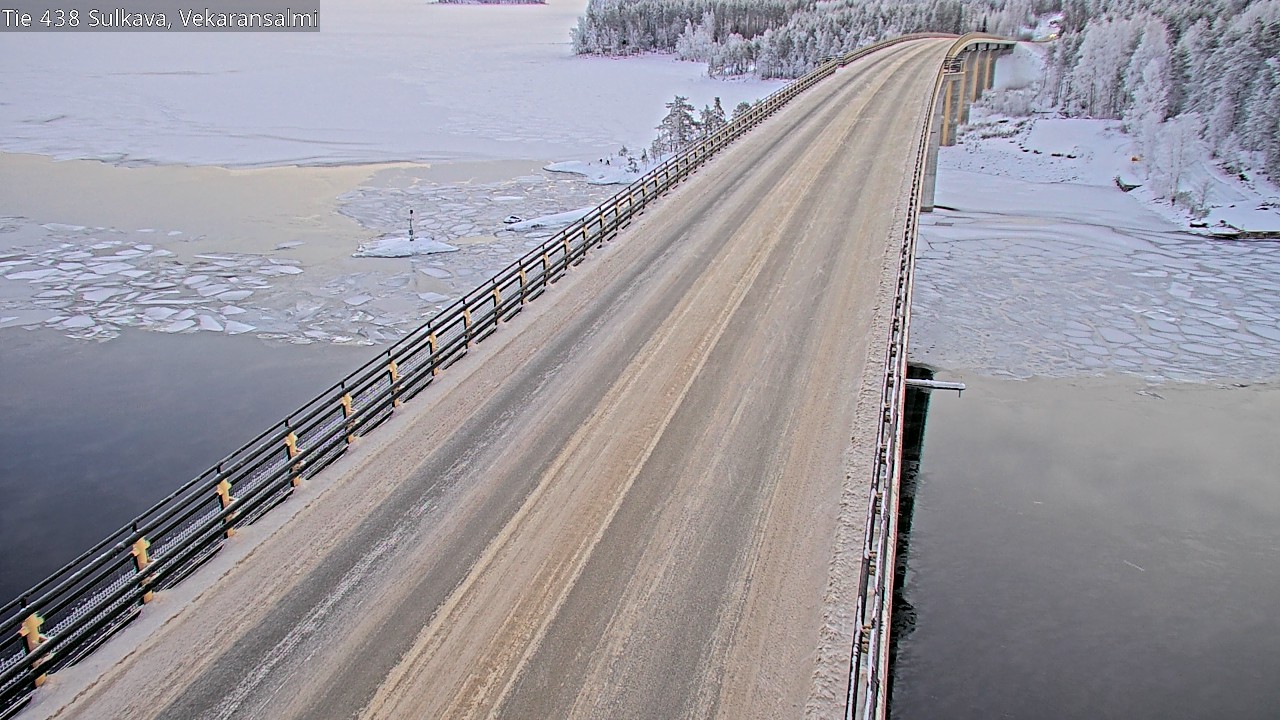 Kelikamerat Kuva Tie 438, Sulkava, Vekaransalmi, Sulkava, Etelä-Savo