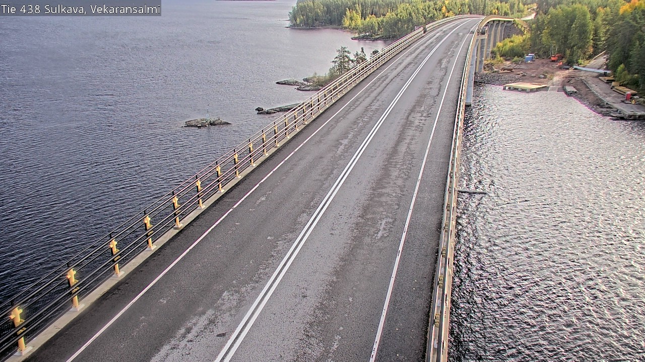 Weather Camera Image Road 438, Sulkava, Vekaransalmi, Sulkava, Etelä-Savo