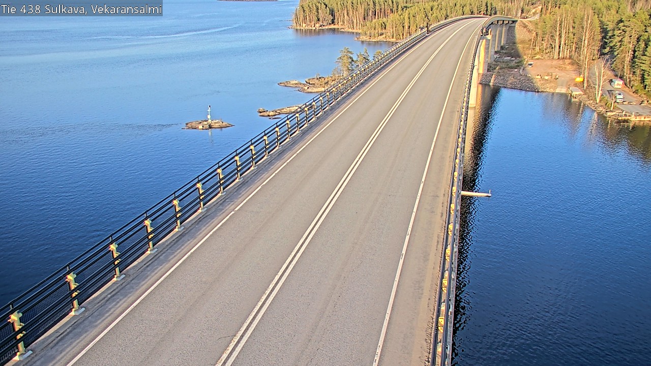 Kelikamerat Kuva Tie 438, Sulkava, Vekaransalmi, Sulkava, Etelä-Savo