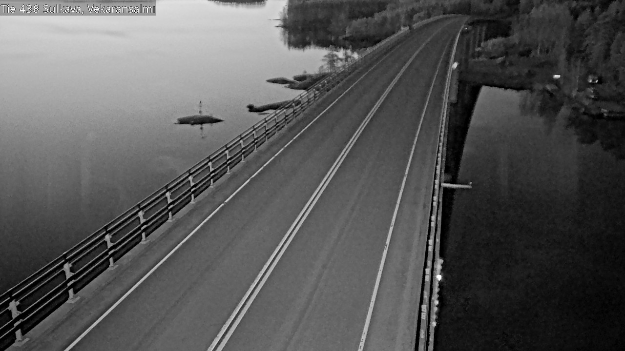 Weather Camera Image Road 438, Sulkava, Vekaransalmi, Sulkava, Etelä-Savo