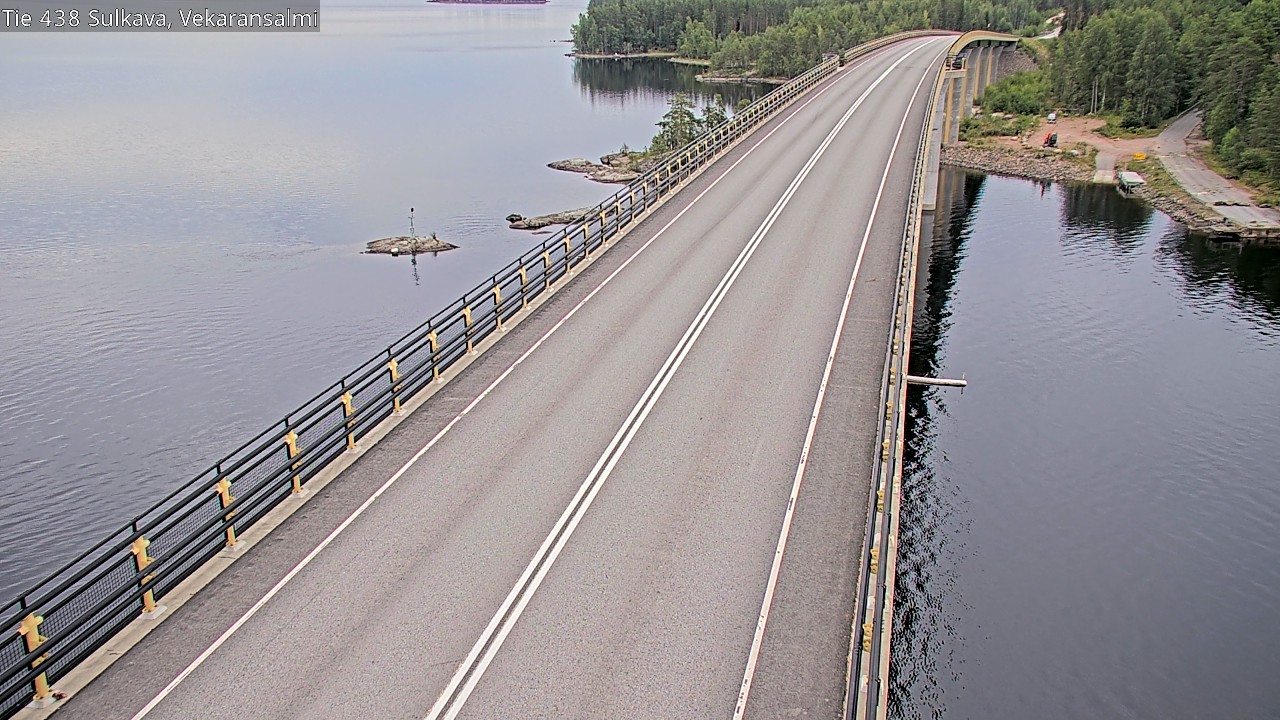 Weather Camera Image Road 438, Sulkava, Vekaransalmi, Sulkava, Etelä-Savo