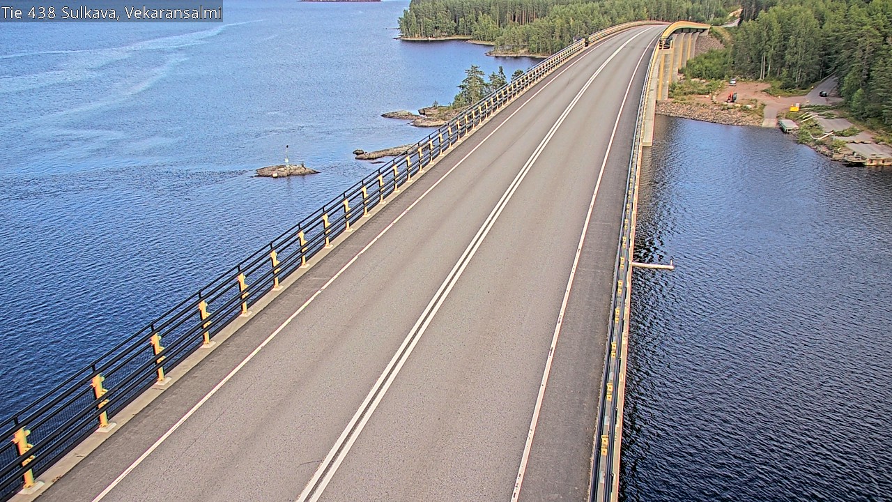 Weather Camera Image Road 438, Sulkava, Vekaransalmi, Sulkava, Etelä-Savo
