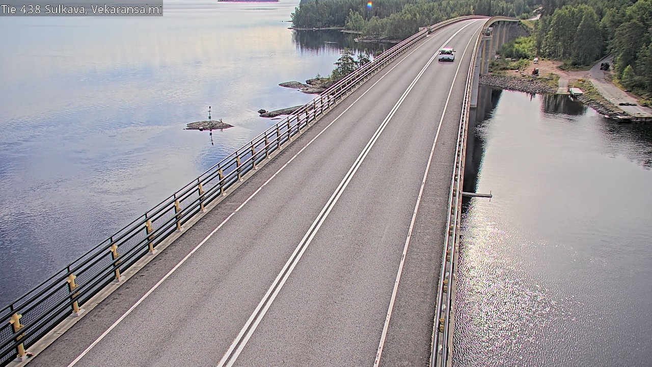 Weather Camera Image Road 438, Sulkava, Vekaransalmi, Sulkava, Etelä-Savo