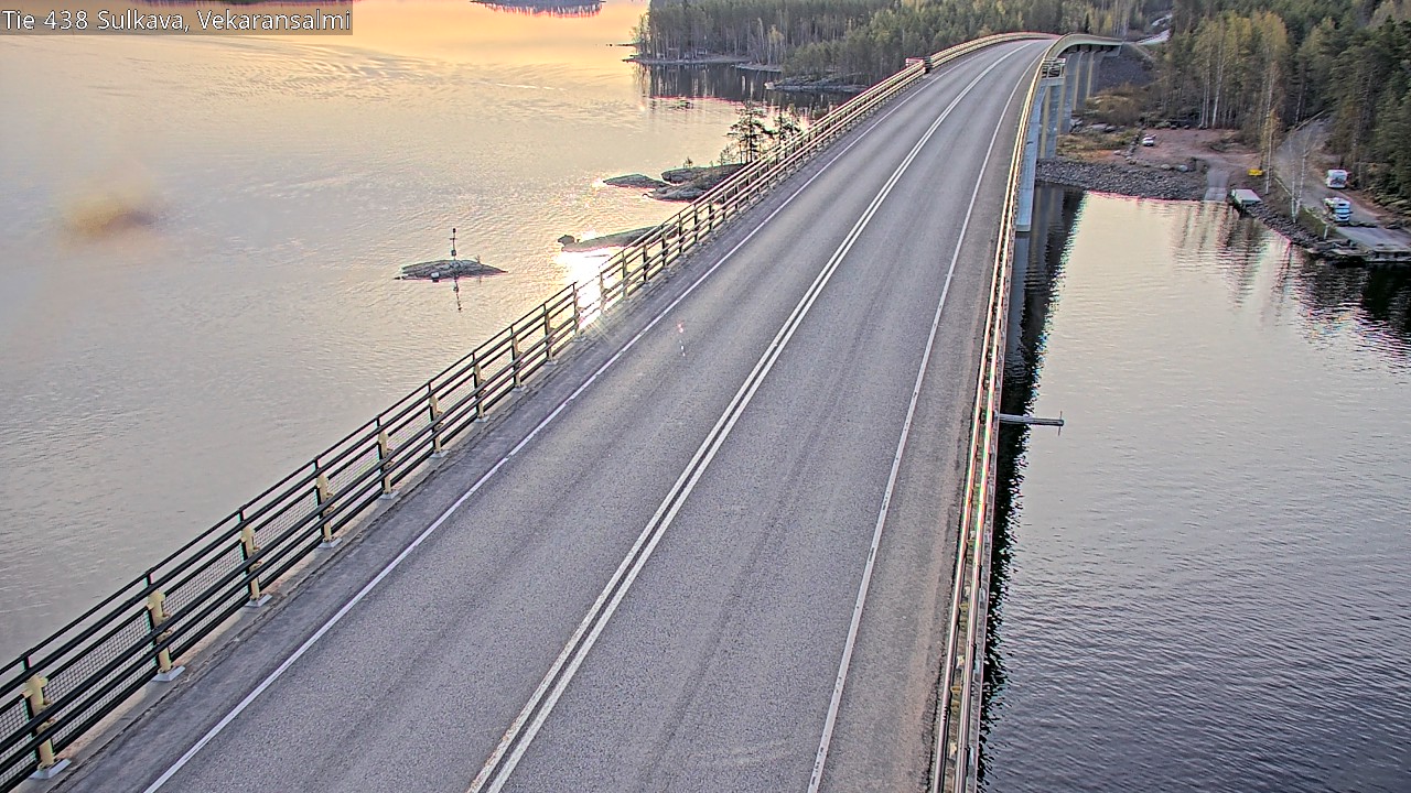 Weather Camera Image Road 438, Sulkava, Vekaransalmi, Sulkava, Etelä-Savo