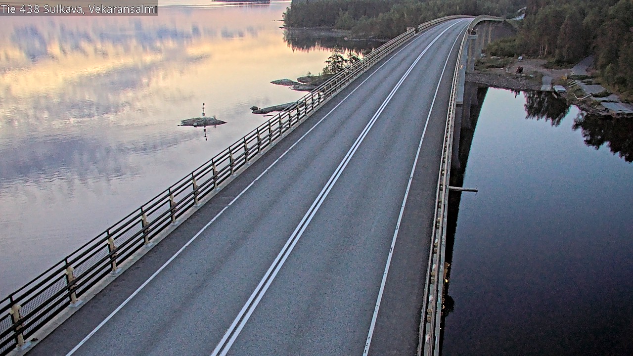 Weather Camera Image Road 438, Sulkava, Vekaransalmi, Sulkava, Etelä-Savo