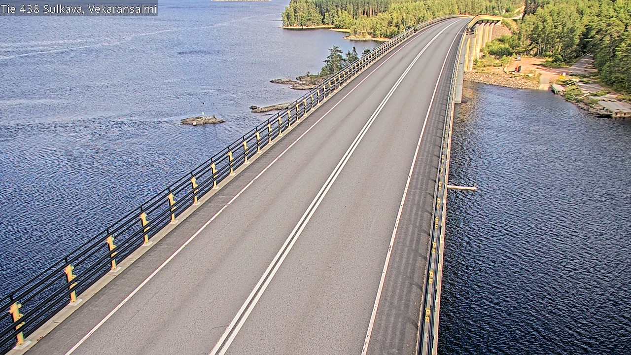 Weather Camera Image Road 438, Sulkava, Vekaransalmi, Sulkava, Etelä-Savo
