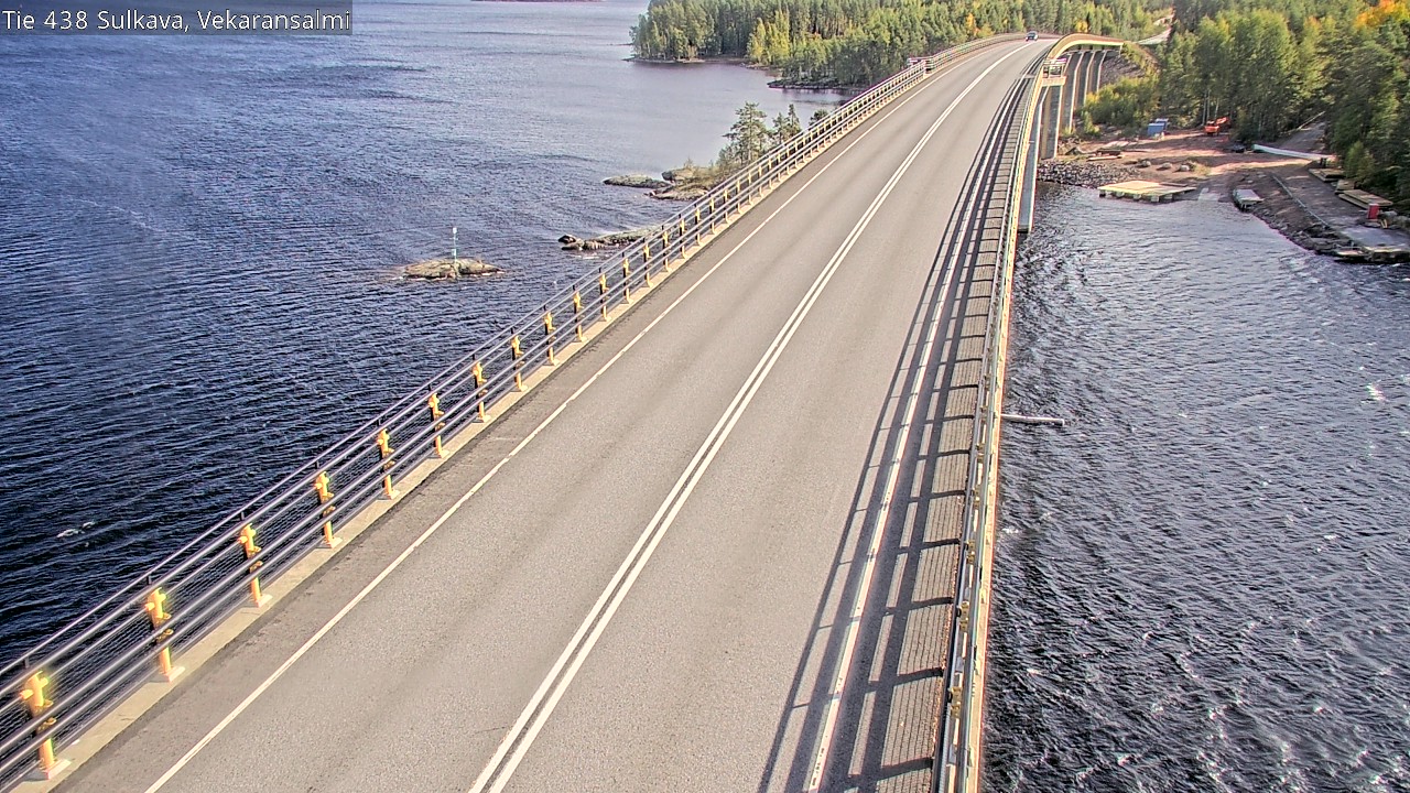 Weather Camera Image Road 438, Sulkava, Vekaransalmi, Sulkava, Etelä-Savo