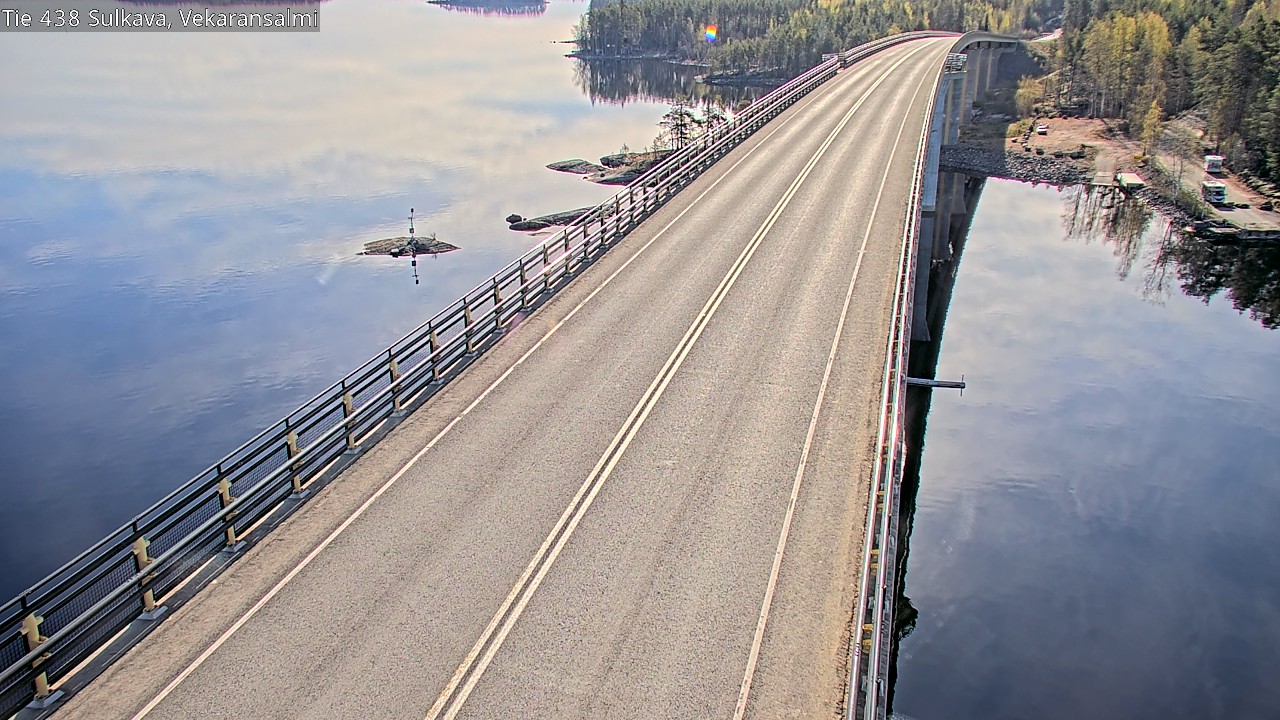 Weather Camera Image Road 438, Sulkava, Vekaransalmi, Sulkava, Etelä-Savo