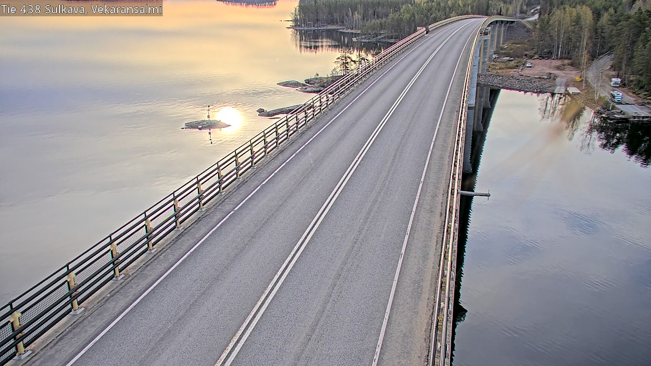 Weather Camera Image Road 438, Sulkava, Vekaransalmi, Sulkava, Etelä-Savo