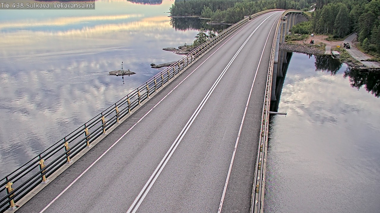 Weather Camera Image Road 438, Sulkava, Vekaransalmi, Sulkava, Etelä-Savo