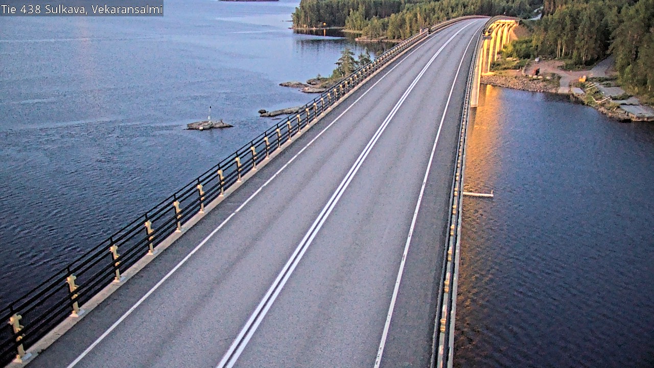 Weather Camera Image Road 438, Sulkava, Vekaransalmi, Sulkava, Etelä-Savo