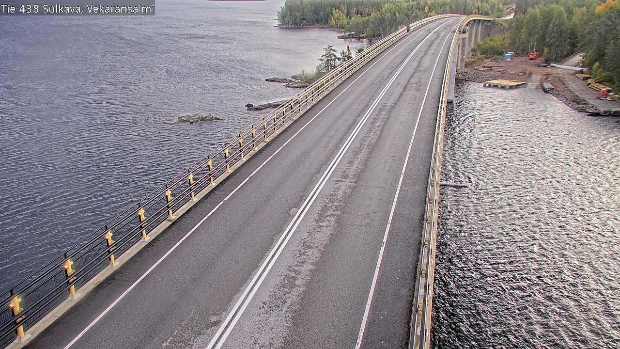 Weather Camera Image Road 438, Sulkava, Vekaransalmi, Sulkava, Etelä-Savo