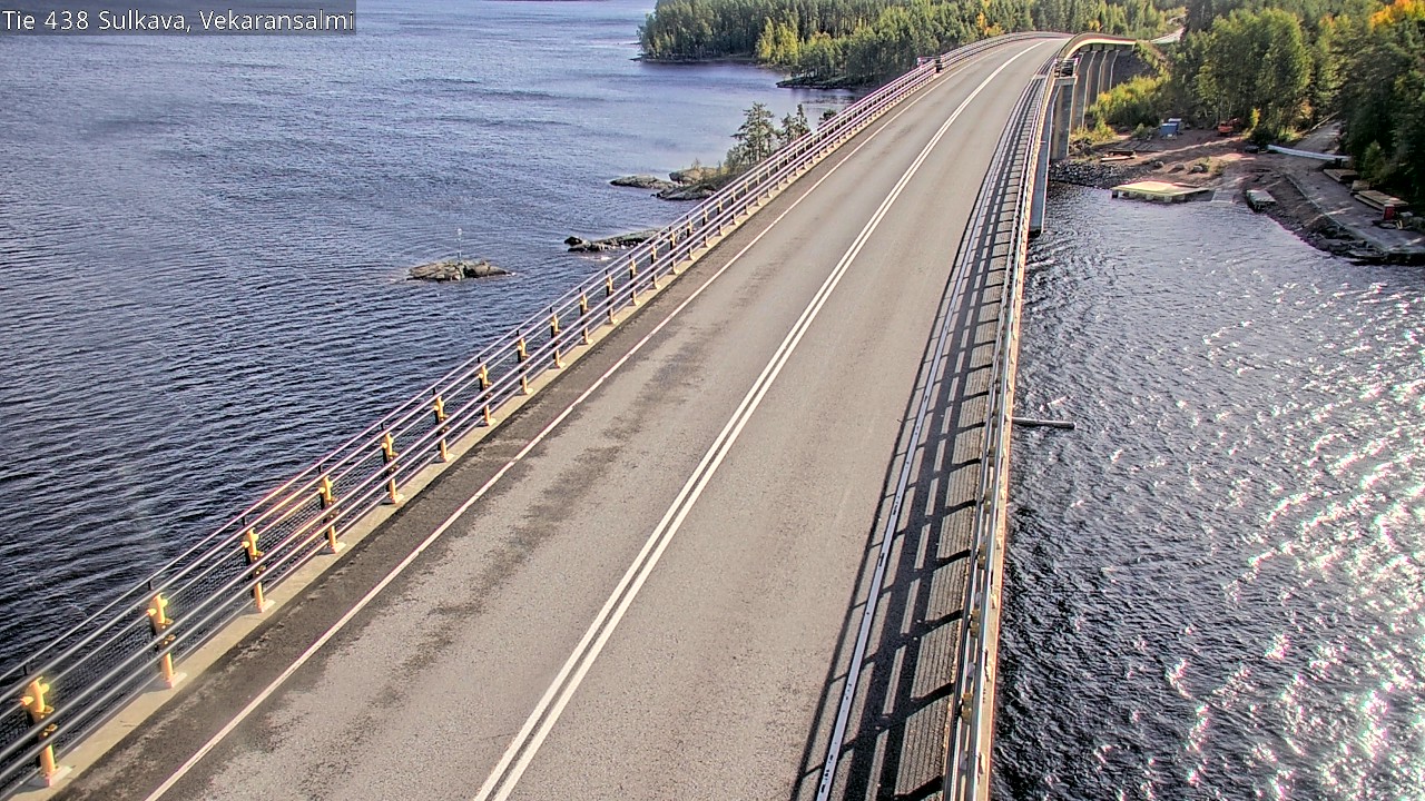 Weather Camera Image Road 438, Sulkava, Vekaransalmi, Sulkava, Etelä-Savo