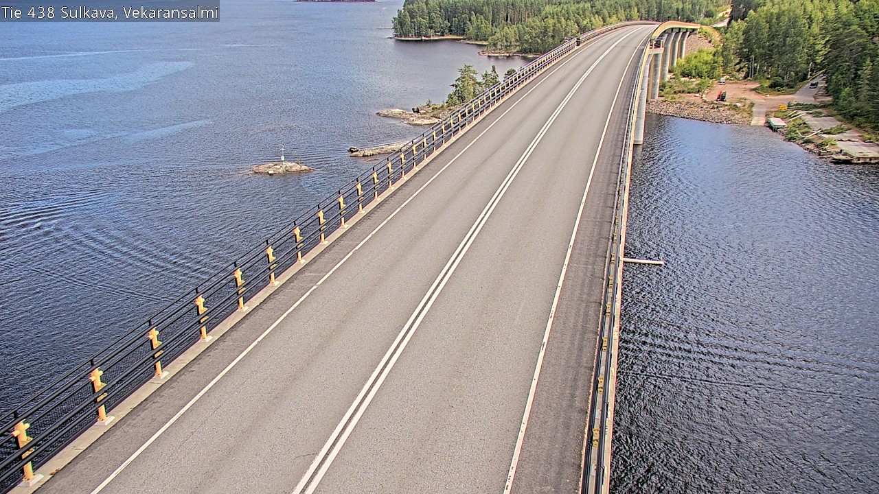 Weather Camera Image Road 438, Sulkava, Vekaransalmi, Sulkava, Etelä-Savo