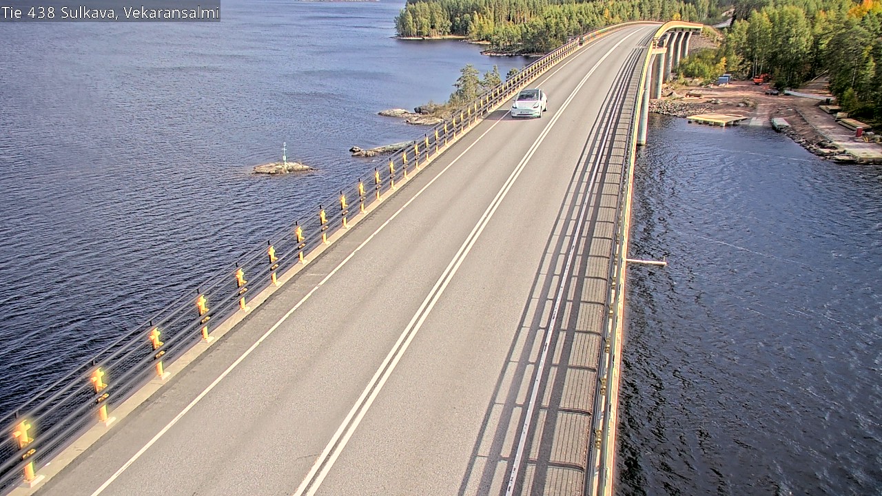 Weather Camera Image Road 438, Sulkava, Vekaransalmi, Sulkava, Etelä-Savo