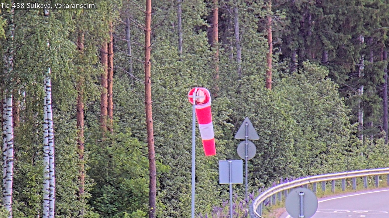 Weather Camera Image Road 438, Sulkava, Vekaransalmi, Sulkava, Etelä-Savo
