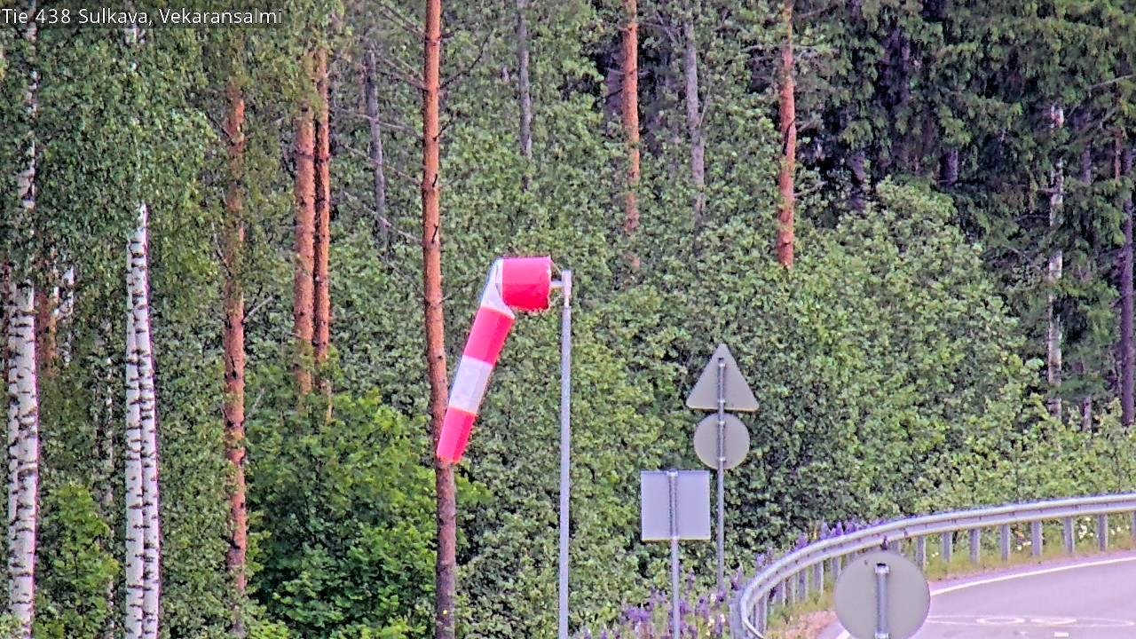 Weather Camera Image Road 438, Sulkava, Vekaransalmi, Sulkava, Etelä-Savo
