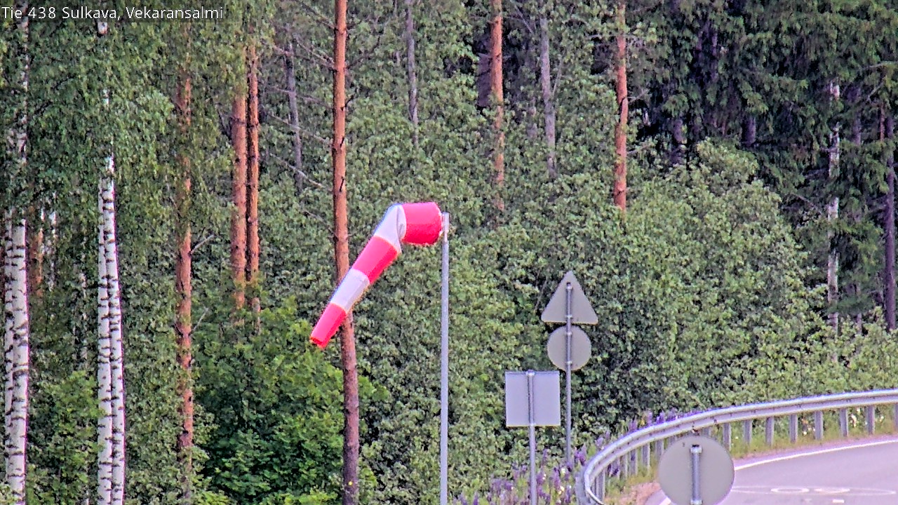 Weather Camera Image Road 438, Sulkava, Vekaransalmi, Sulkava, Etelä-Savo