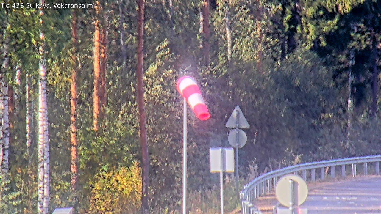 Weather Camera Image Road 438, Sulkava, Vekaransalmi, Sulkava, Etelä-Savo