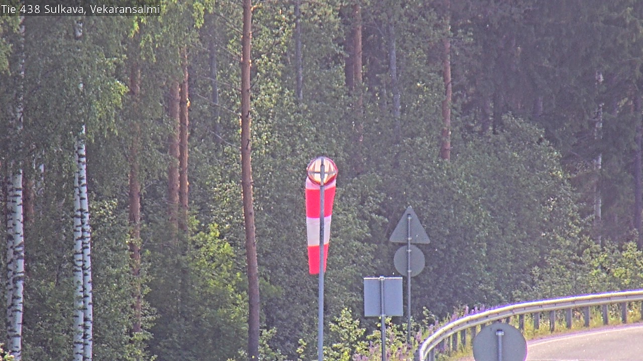 Weather Camera Image Road 438, Sulkava, Vekaransalmi, Sulkava, Etelä-Savo