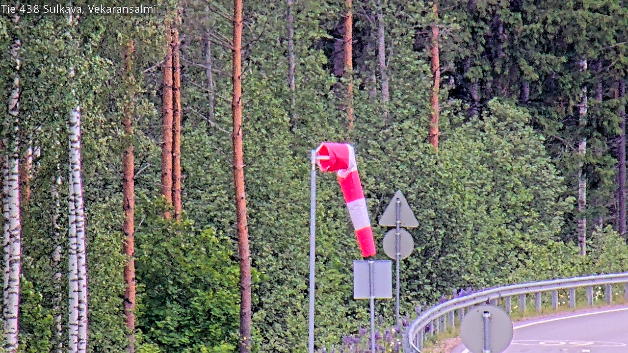 Weather Camera Image Road 438, Sulkava, Vekaransalmi, Sulkava, Etelä-Savo