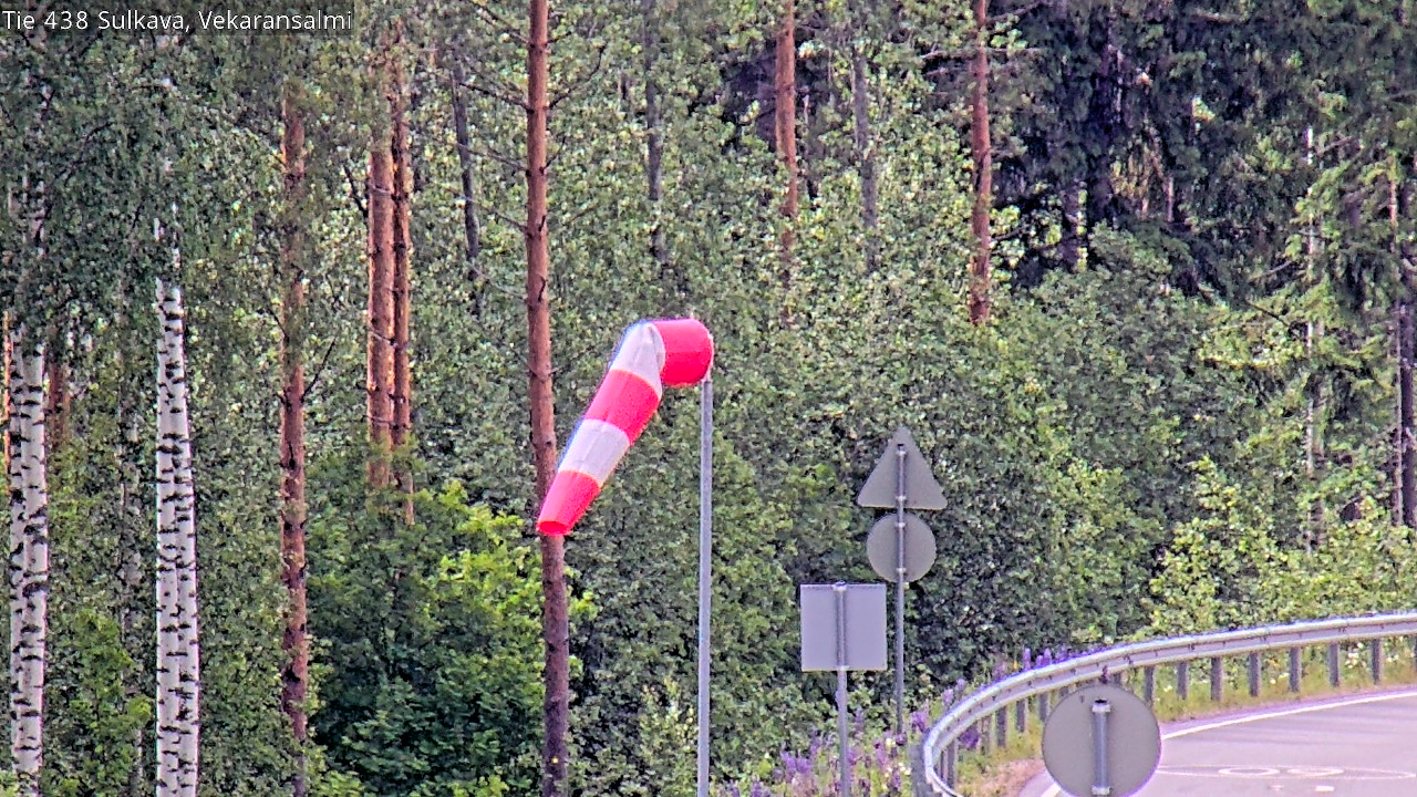 Weather Camera Image Road 438, Sulkava, Vekaransalmi, Sulkava, Etelä-Savo