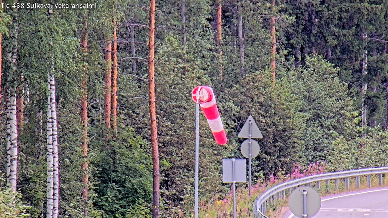 Weather Camera Image Road 438, Sulkava, Vekaransalmi, Sulkava, Etelä-Savo