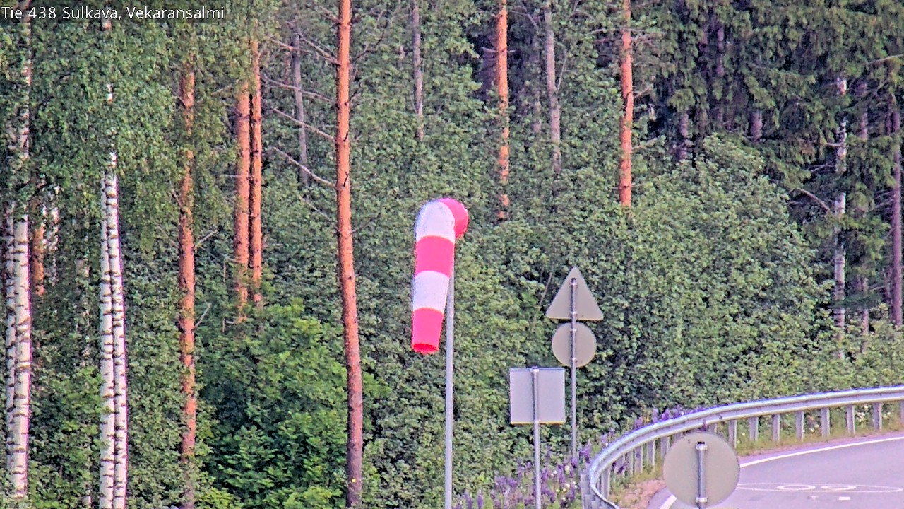 Weather Camera Image Road 438, Sulkava, Vekaransalmi, Sulkava, Etelä-Savo