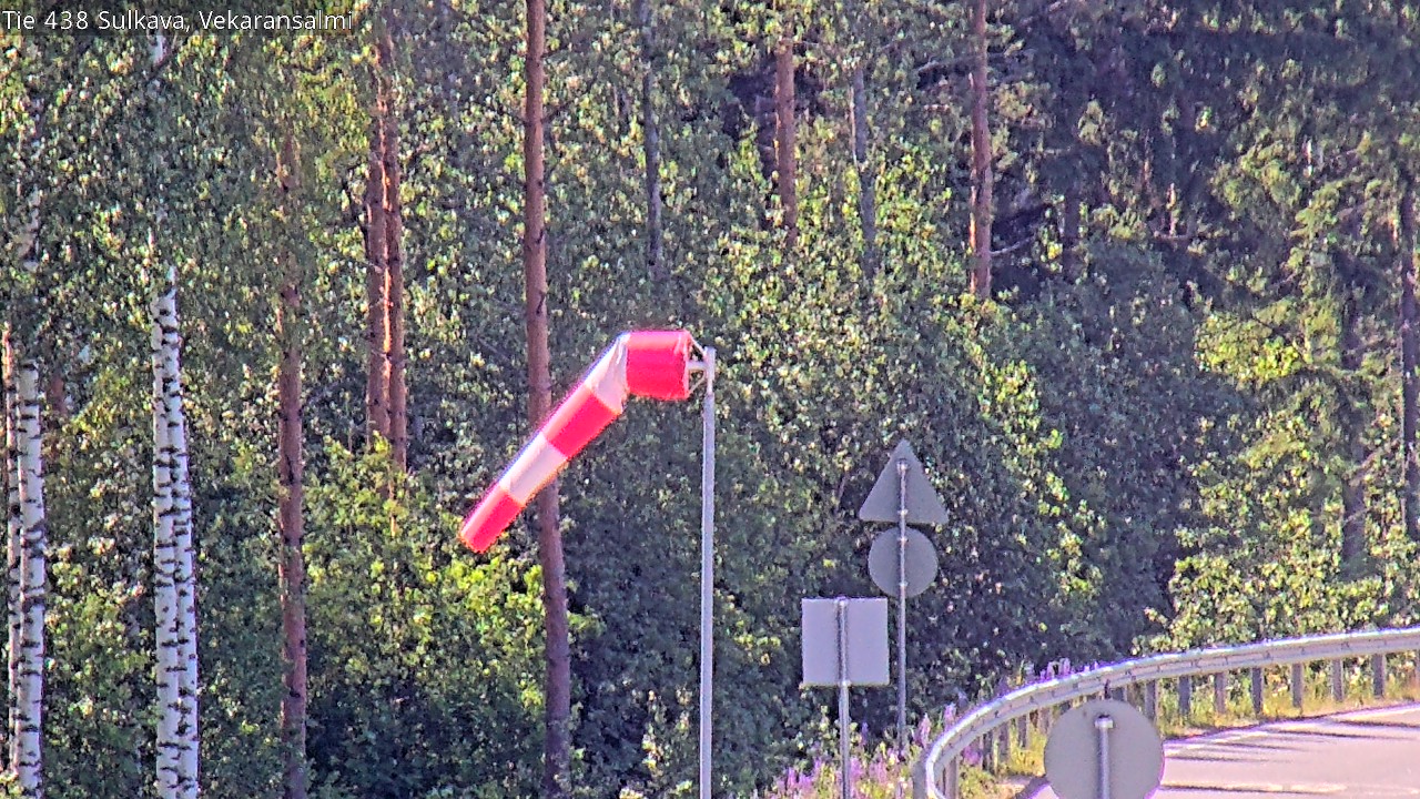 Weather Camera Image Road 438, Sulkava, Vekaransalmi, Sulkava, Etelä-Savo