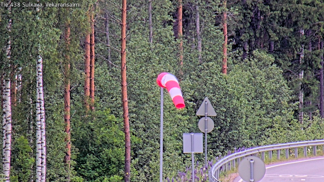 Weather Camera Image Road 438, Sulkava, Vekaransalmi, Sulkava, Etelä-Savo