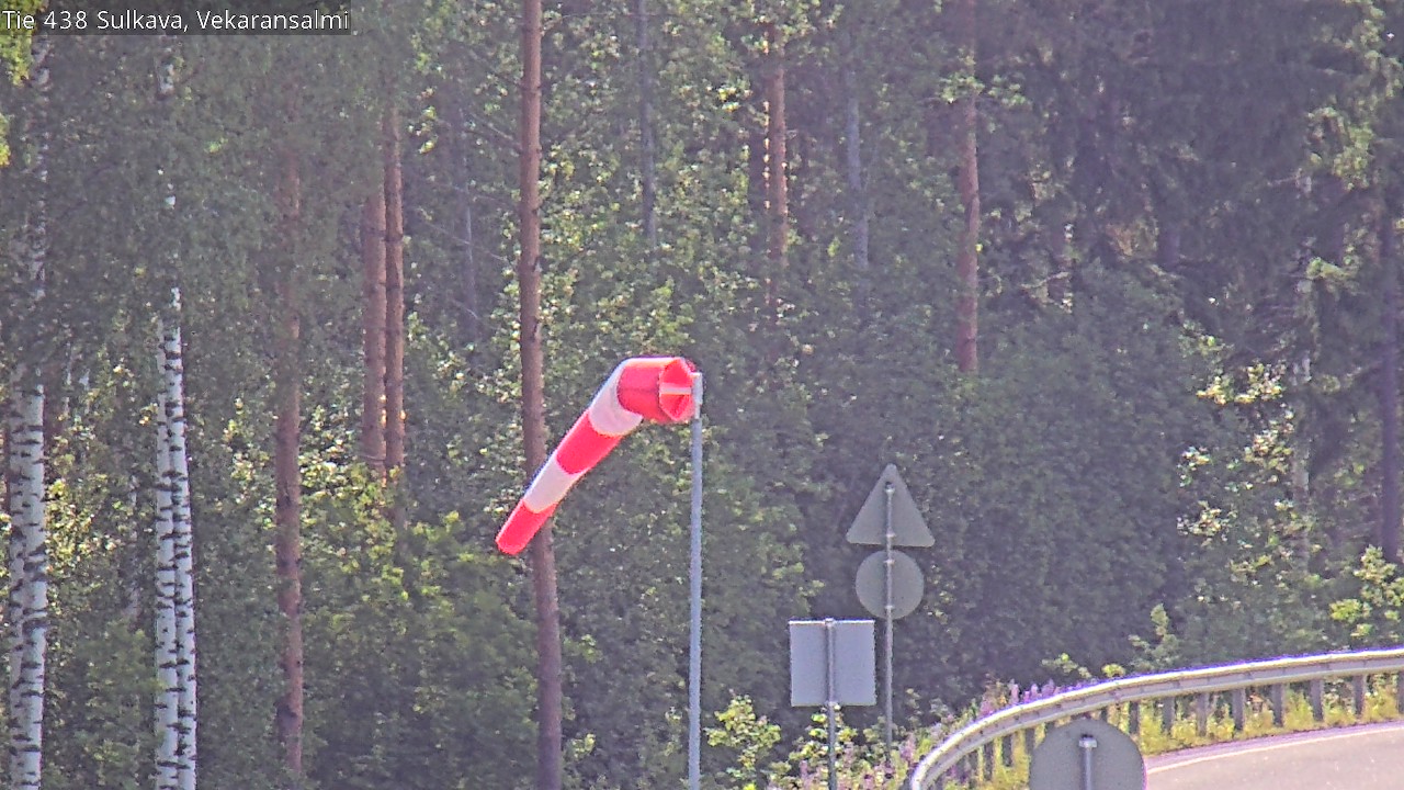 Weather Camera Image Road 438, Sulkava, Vekaransalmi, Sulkava, Etelä-Savo