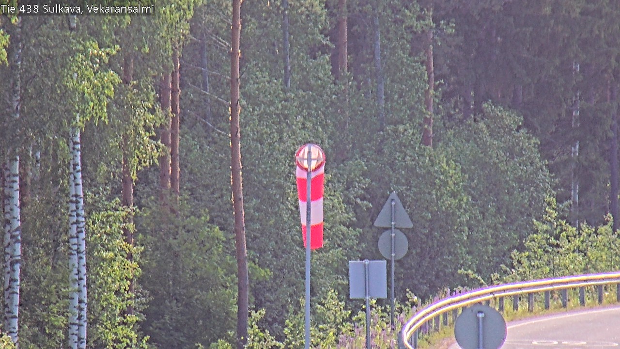 Weather Camera Image Road 438, Sulkava, Vekaransalmi, Sulkava, Etelä-Savo