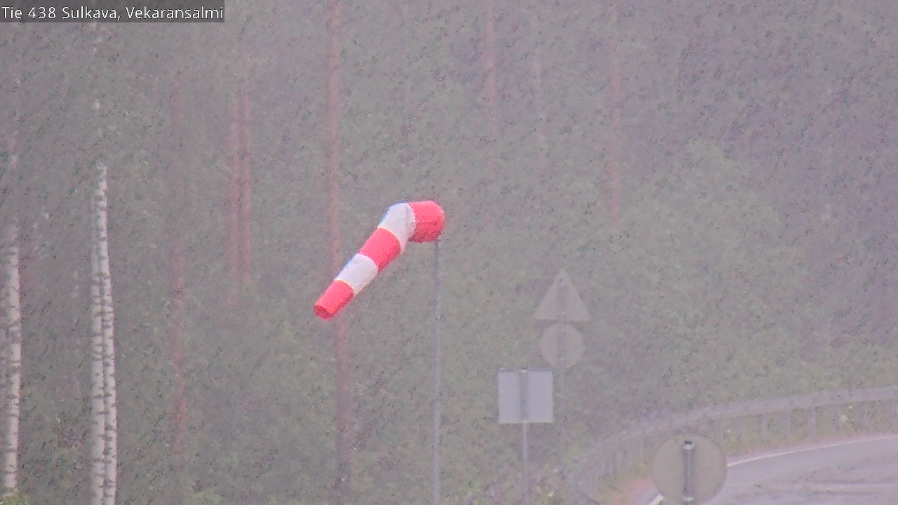 Weather Camera Image Road 438, Sulkava, Vekaransalmi, Sulkava, Etelä-Savo