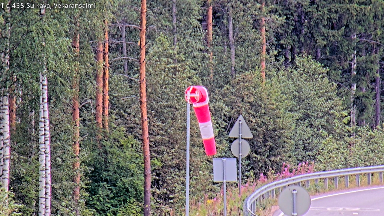 Weather Camera Image Road 438, Sulkava, Vekaransalmi, Sulkava, Etelä-Savo