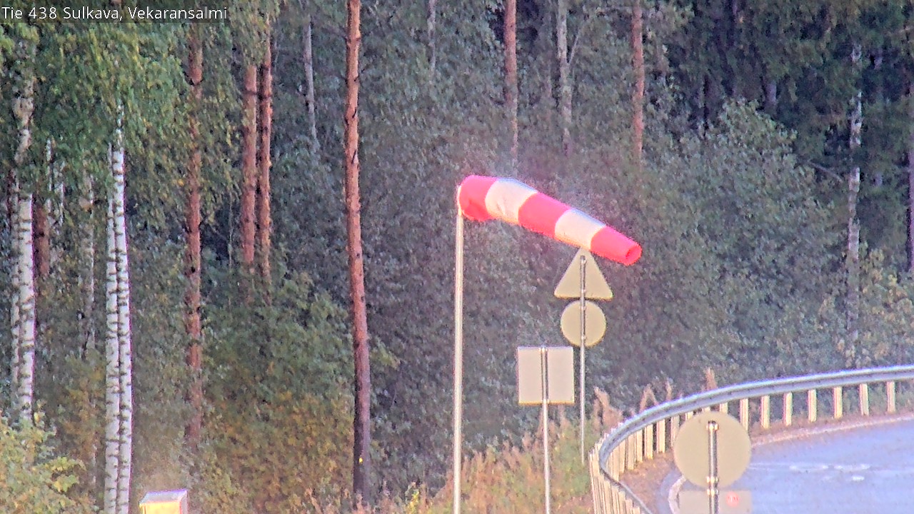 Weather Camera Image Road 438, Sulkava, Vekaransalmi, Sulkava, Etelä-Savo