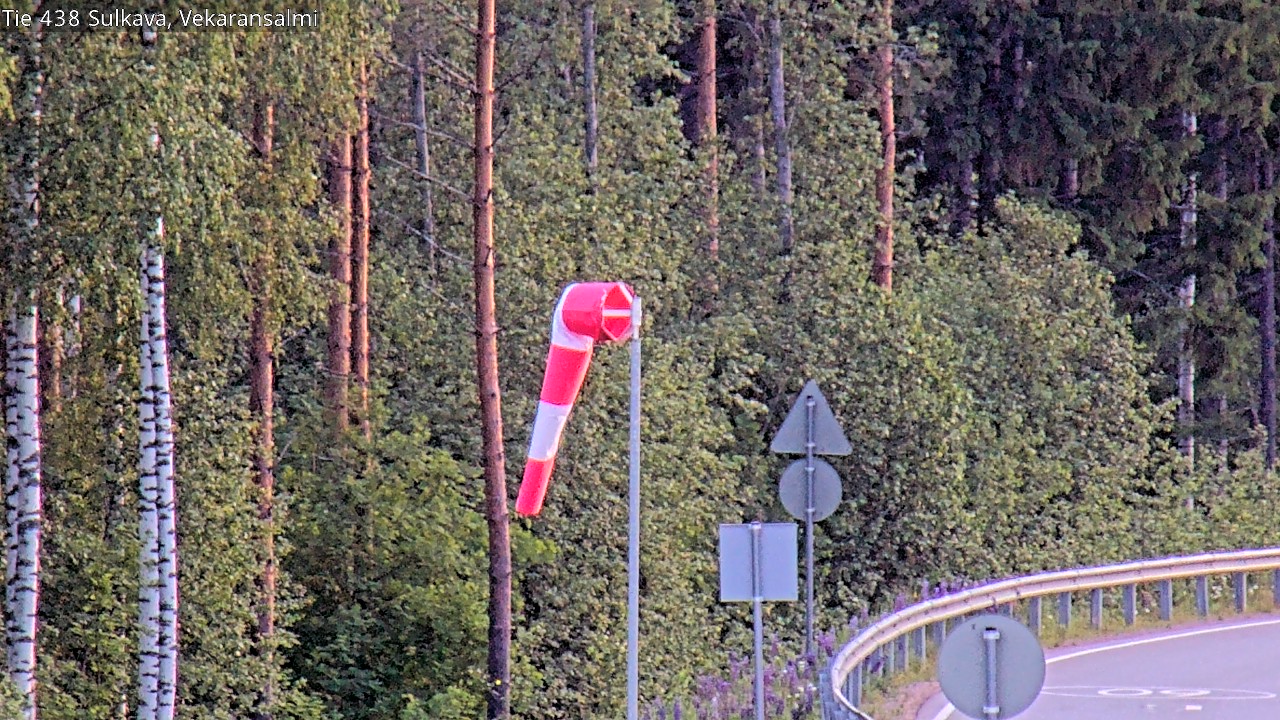 Weather Camera Image Road 438, Sulkava, Vekaransalmi, Sulkava, Etelä-Savo