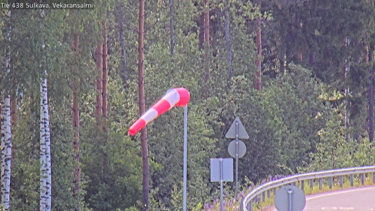 Weather Camera Image Road 438, Sulkava, Vekaransalmi, Sulkava, Etelä-Savo