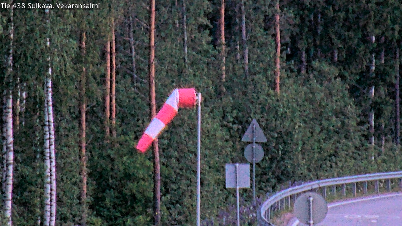 Weather Camera Image Road 438, Sulkava, Vekaransalmi, Sulkava, Etelä-Savo