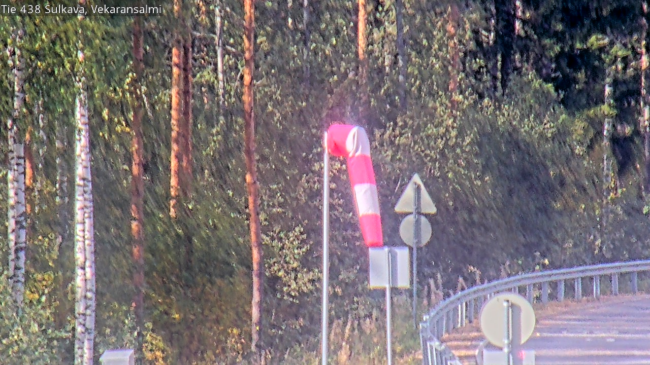 Weather Camera Image Road 438, Sulkava, Vekaransalmi, Sulkava, Etelä-Savo