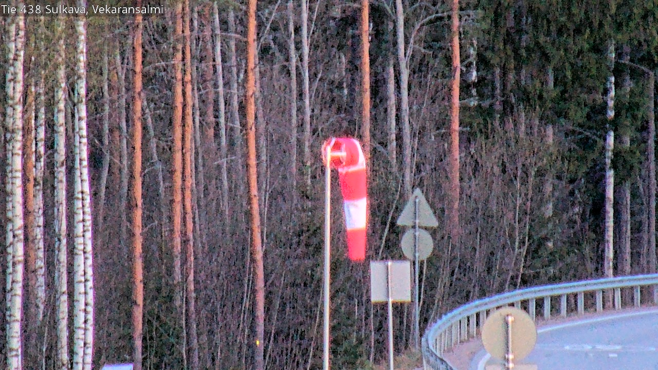 Weather Camera Image Road 438, Sulkava, Vekaransalmi, Sulkava, Etelä-Savo