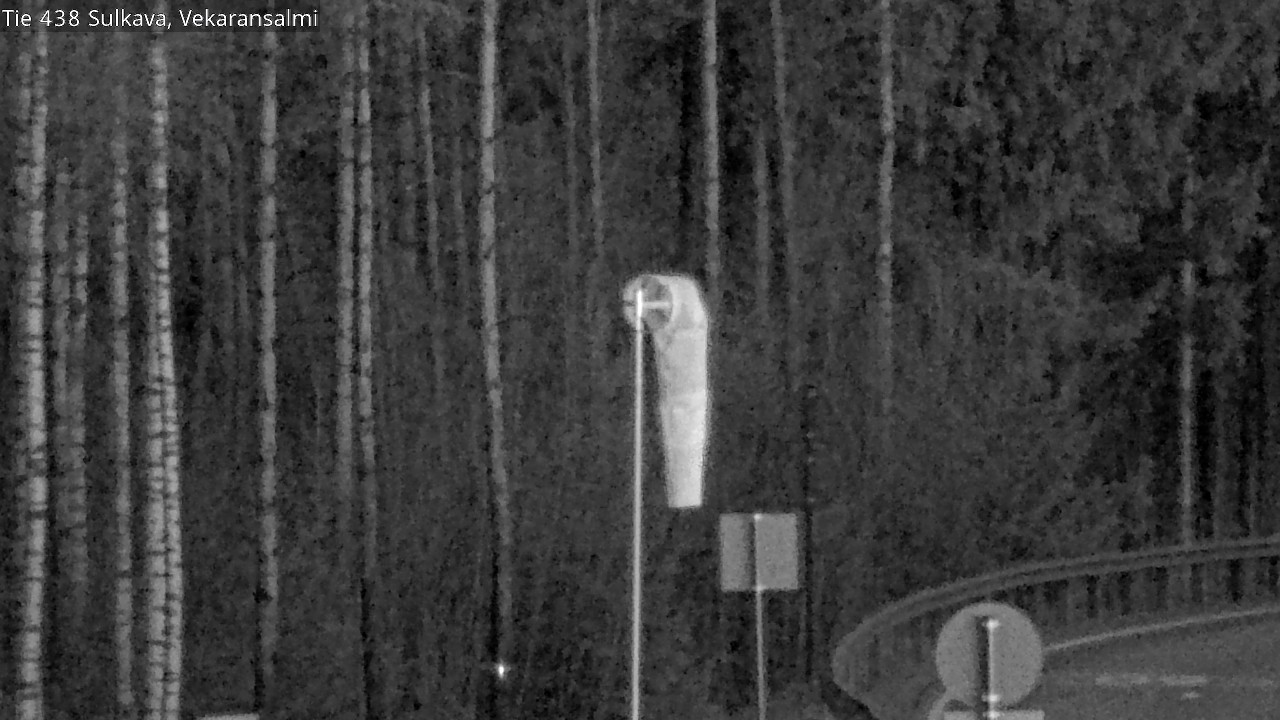 Weather Camera Image Road 438, Sulkava, Vekaransalmi, Sulkava, Etelä-Savo