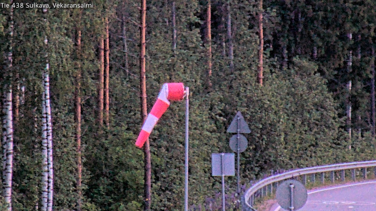 Weather Camera Image Road 438, Sulkava, Vekaransalmi, Sulkava, Etelä-Savo