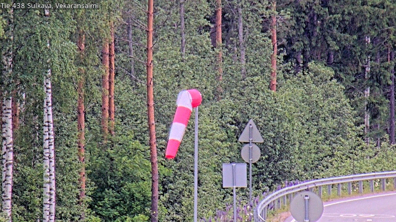Weather Camera Image Road 438, Sulkava, Vekaransalmi, Sulkava, Etelä-Savo